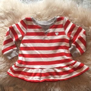 Carters tutu sweatshirt